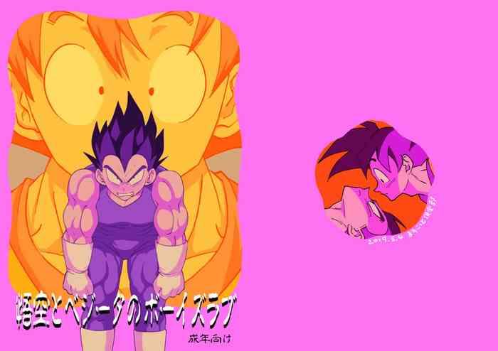 web reprint goku and vegeta boys love cover